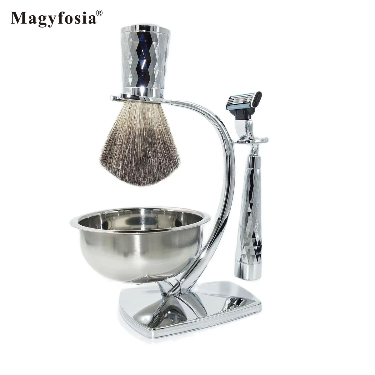 Mens Grooming Kit Gift - Magyfosia Yeni Parlak Işıltılı Erkekler İçin
