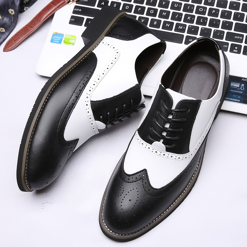 Men'S Grooming Oxford - Erkekler elbise ayakkabı hakiki deri moda