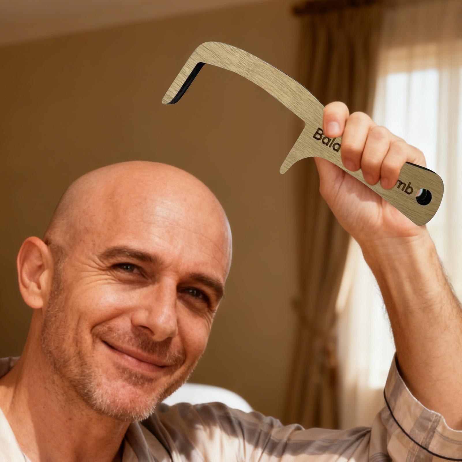 Kel Adam Tarağı Komik Şaka Bak - Men'S Grooming Tool incelemesi ve fiyatı