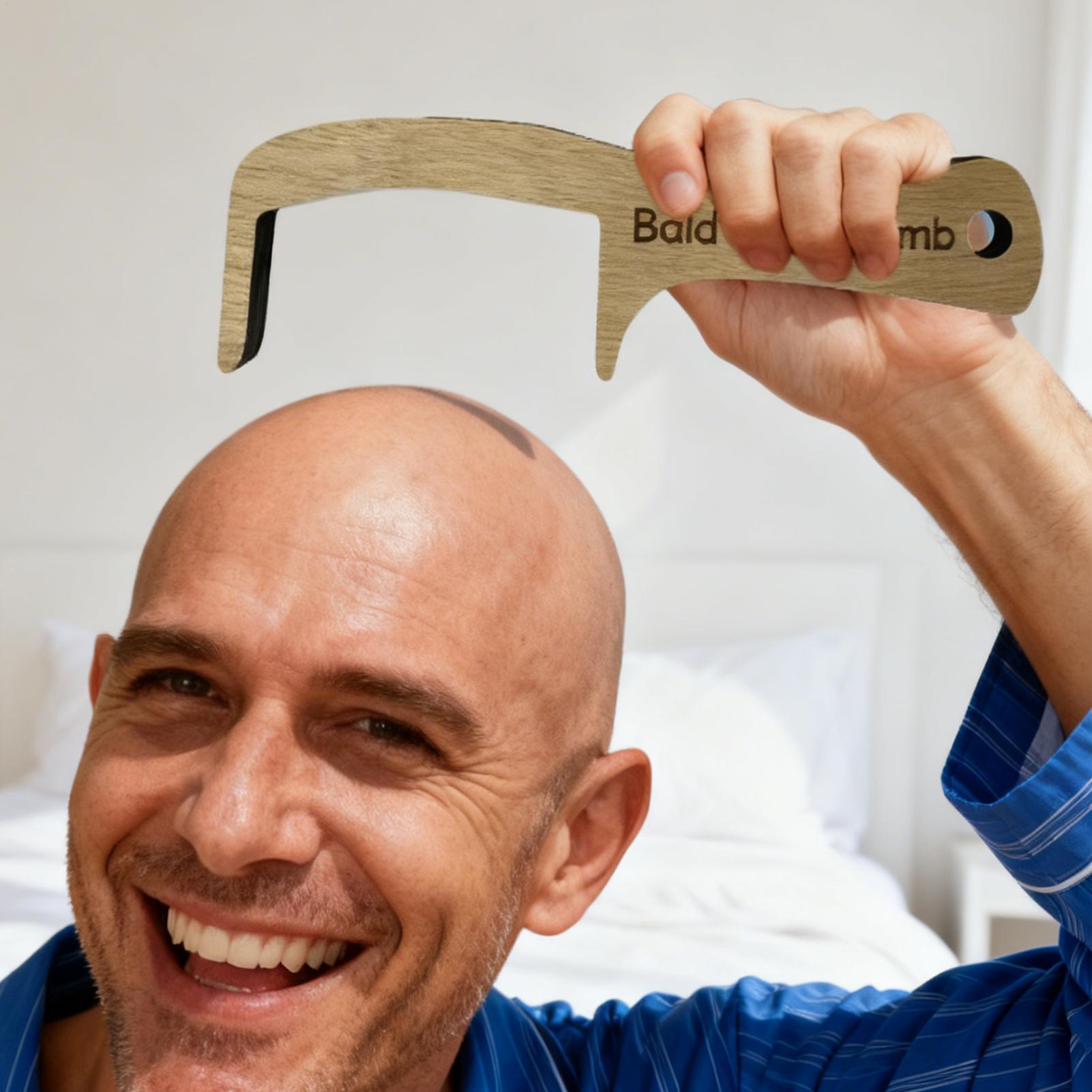 Kel Adam Tarağı Komik Şaka Bak - Men'S Grooming Tool incelemesi ve fiyatı
