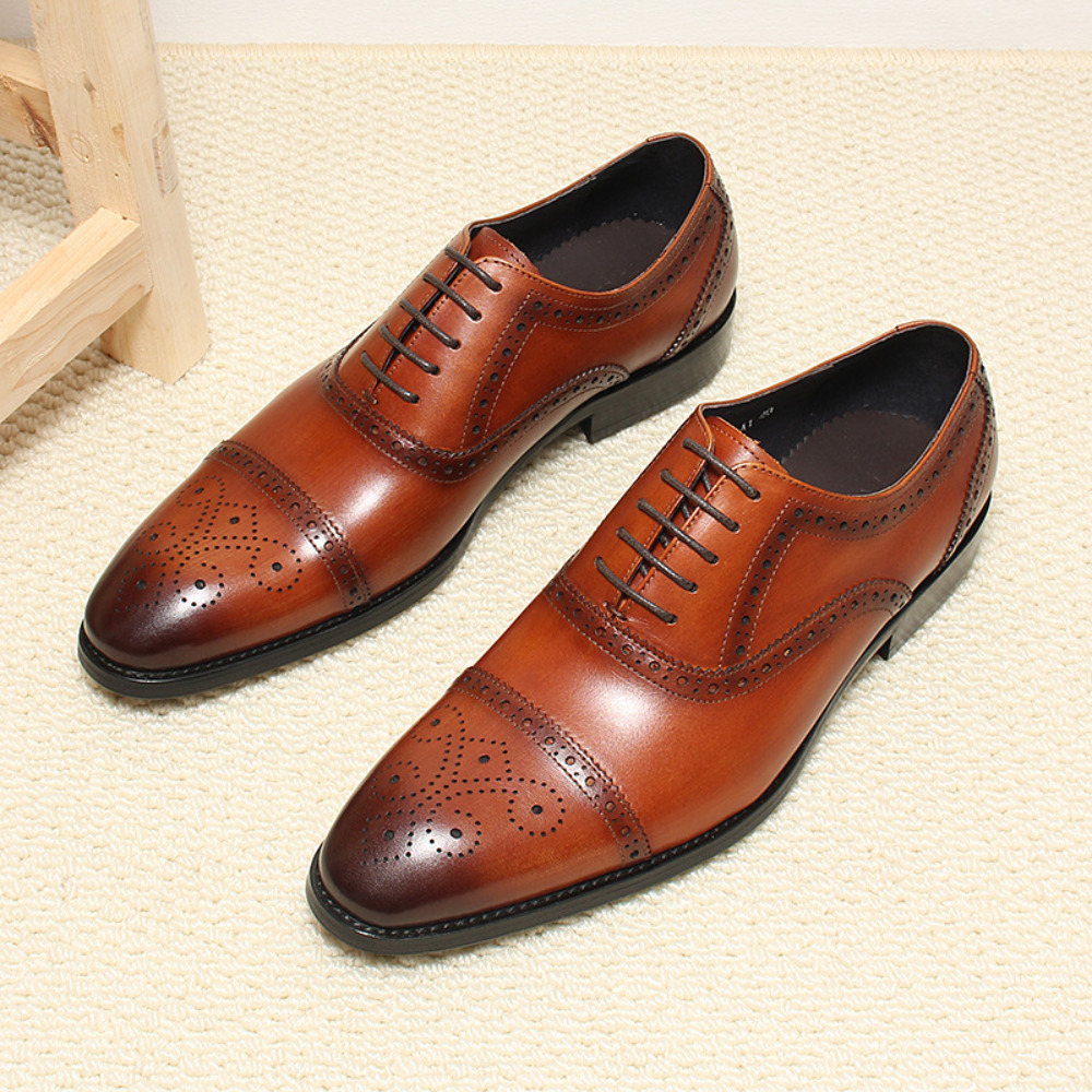 El Yapımı Hakiki Deri Brogue R - Men'S Grooming Oxford incelemesi ve fiyatı