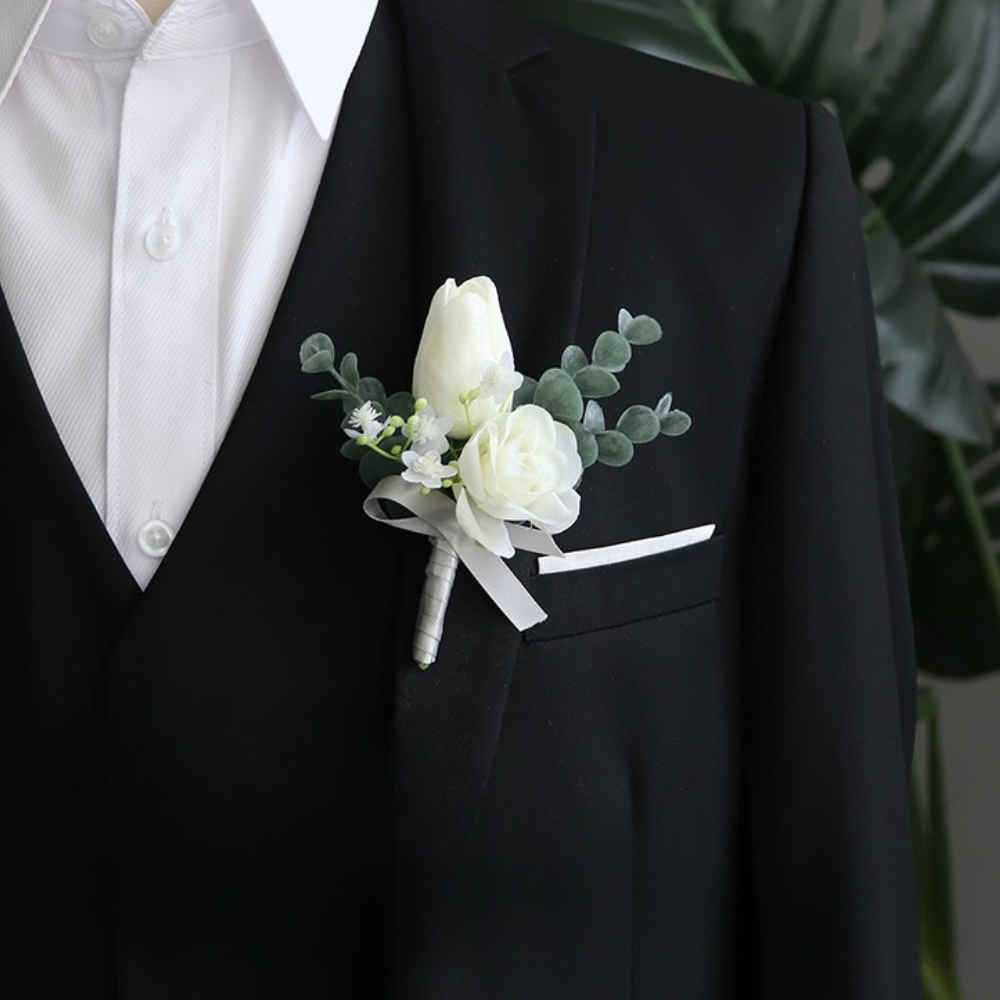 Damat Yaka Çiceği Düğün Dekora - Men'S Grooming For Marriage incelemesi ve fiyatı