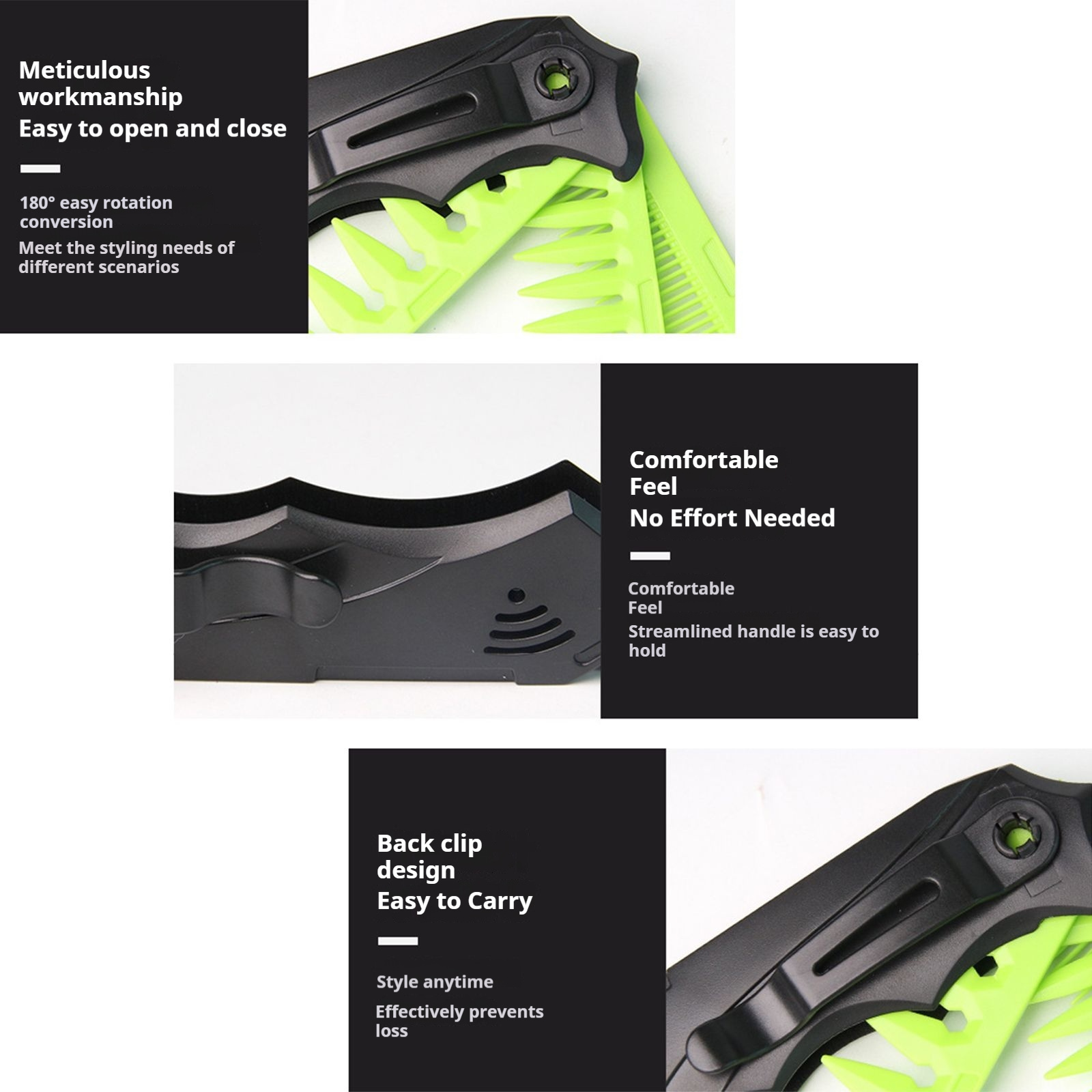 Çift Dişli Katlanır Tarak Erke - Men'S Grooming Tool incelemesi ve fiyatı