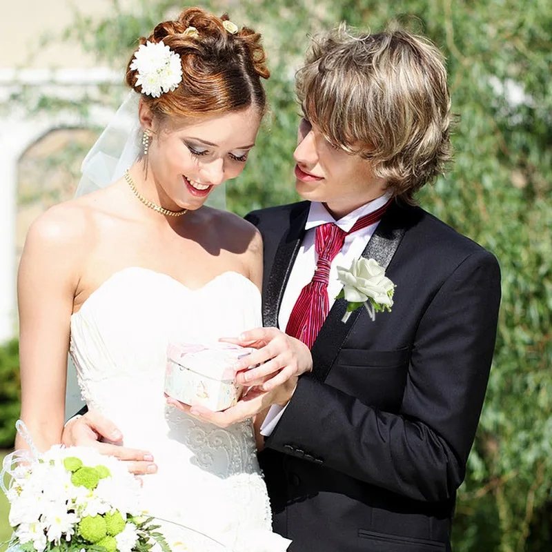 6 adet/takım Yaka Çiceği Erkek - Men'S Grooming For Marriage incelemesi ve fiyatı