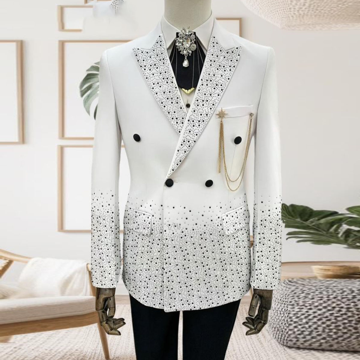 Kişiye Özel Lüks Erkek Takımla - Men'S Grooming Jacket incelemesi ve fiyatı